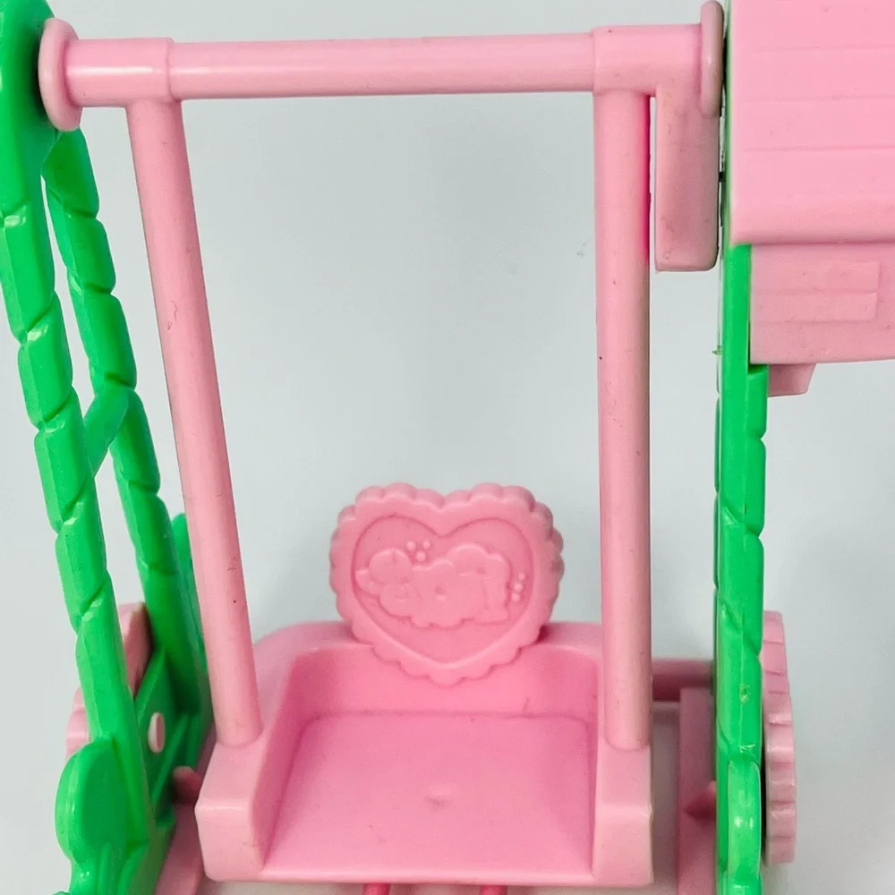 Vintage Lot of Cabbage Patch Kids Wind-Up Swings And Dolls Minis